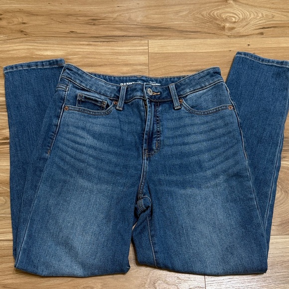 Old Navy Denim - Old Navy Women's Classic Blue Straight Leg Jeans